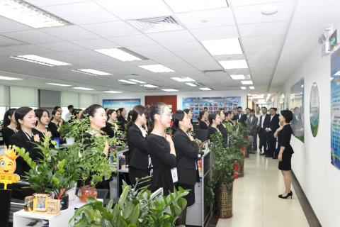 明光市市委书记被28圈企业文化深深感动 | 深入沟通合作空间广阔